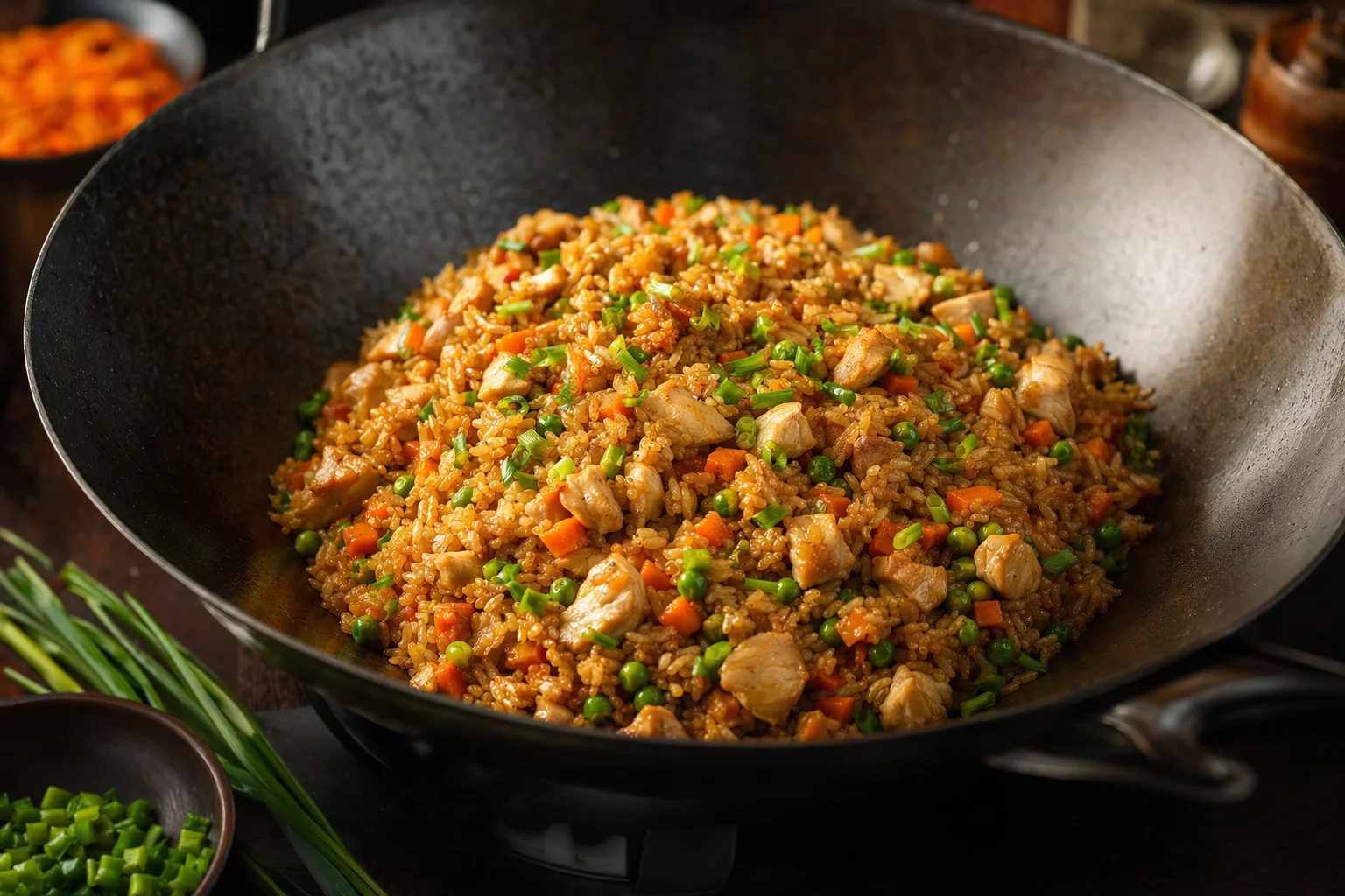 Easy Chicken Fried Rice