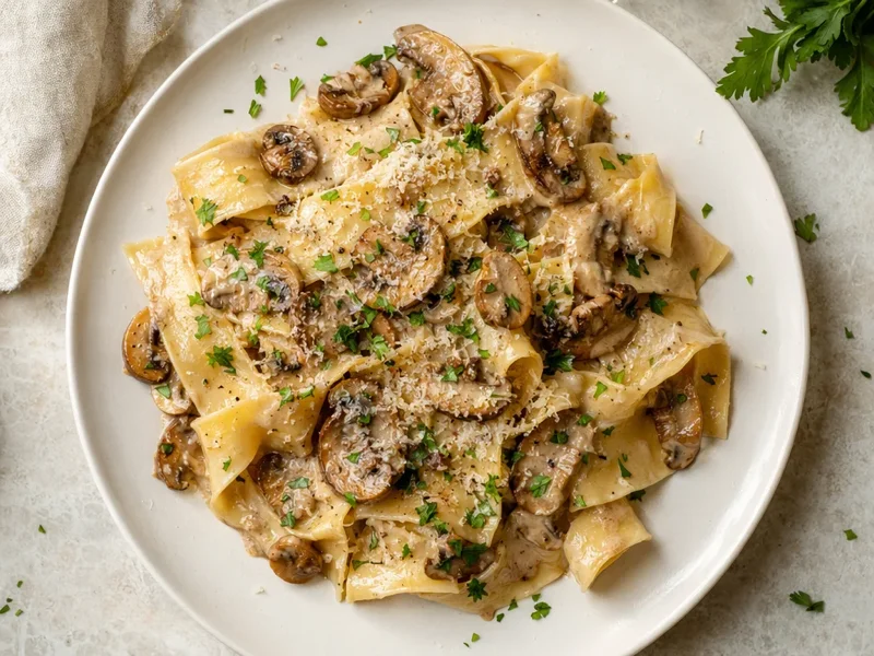 Creamy Mushroom Pasta